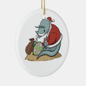 Sankttriceratops-Verzierung Keramikornament (Rechts)