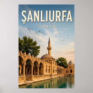 Sanliurfa Türkei Balikligol Gobekli Tepe Reise So Poster