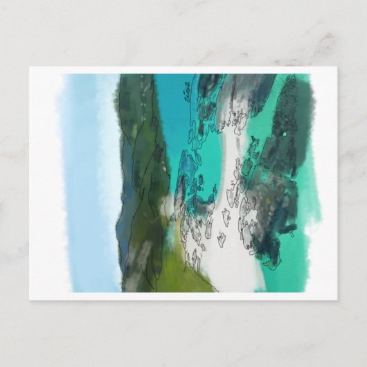 Sanna bay scotland postkarte (Vorderseite)