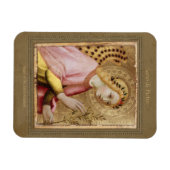 Sano di Pietro Annunziation Engel CC0747 Sienesen Magnet (Horizontal)