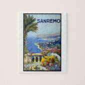 Sanremo, Italien, Italienische Riviera Puzzle (Vertikal)