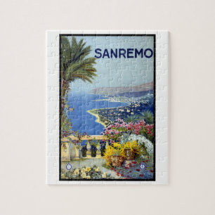 Sanremo, Italien, Italienische Riviera Puzzle