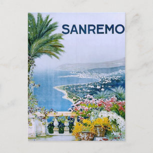 Sanremo, Italien Postcard Postkarte