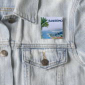 Sanremo, Italien Square Button (Beispiel)