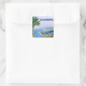 Sanremo, Italien Square Stickers (Tasche)