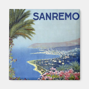 Sanremo Italien Vintag Magnet