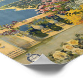 Sanremo Italien Vintage Poster (Ecke)