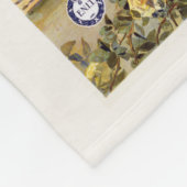 Sanremo Italien Vintage Reise Vlies Decke (Ecke)