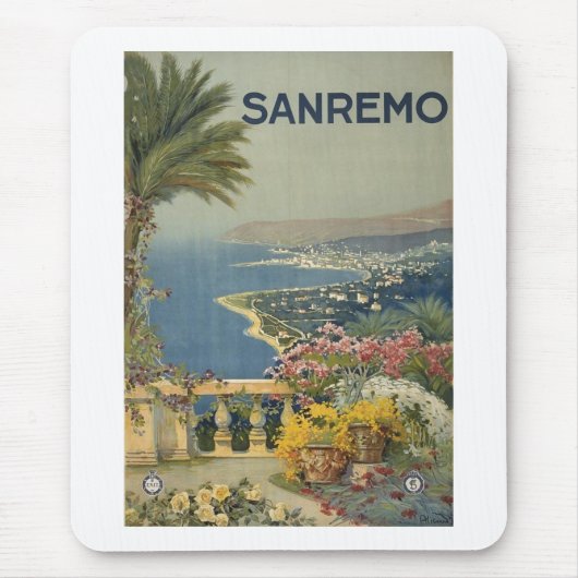 Sanremo-Poster 1920 Mousepad (Vorne)