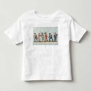 Sans Culotte Lighting his Pipe Kleinkind T-shirt
