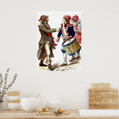 Sans culottes Print Poster (Küche)