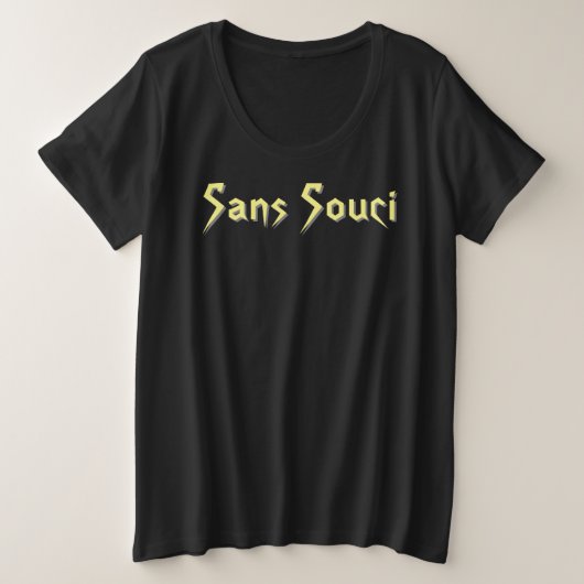 Sans Souci T - Shirt (Design vorne)