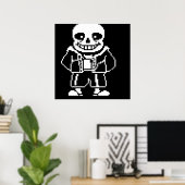Sans Undertale Poster (Heimbüro)