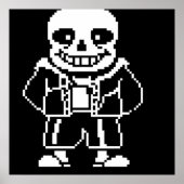 Sans Undertale Poster (Vorne)