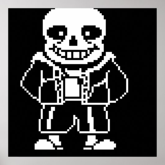 Sans Undertale Poster (Vorne)