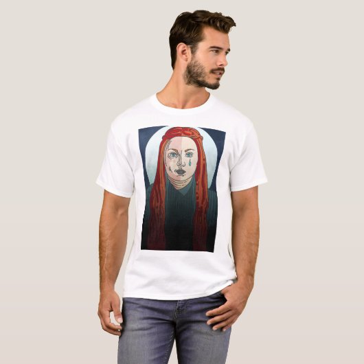 Sansa steifes Spiel der Throne T-Shirt (Vorne ganz)