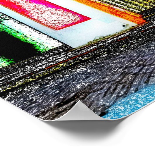 Sanse Large Print Poster (Ecke)