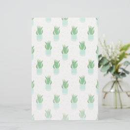 Sansevieria Schlange Pflanze drucken Briefpapier