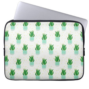 Sansevieria Schlange Pflanze drucken Laptopschutzhülle