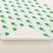 Sansevieria Schlange Pflanze drucken Sherpadecke (3/4)