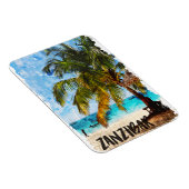 Sansibar Africa Tropical Beach Travel Foto Magnet (Rechte Seite)
