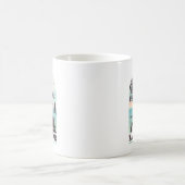 Sansibar Afrika Vintage Magnetkarte Kaffeetasse (Mittel)