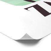 Sansibar Afrika Vintage Mauer Poster (Ecke)