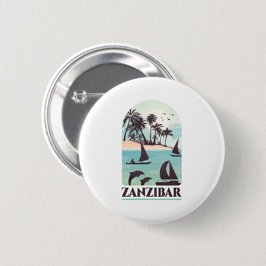 Sansibar Button (Vorne & Hinten)