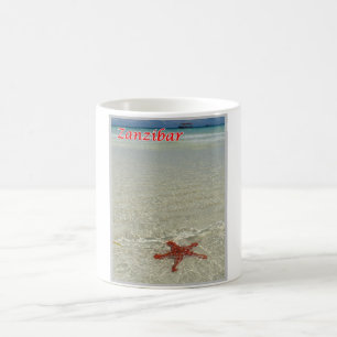 Sansibar - Meerblick - Starfish - Kaffeetasse