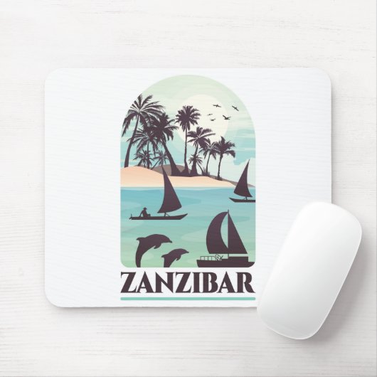 Sansibar Mousepad (Mit Mouse)