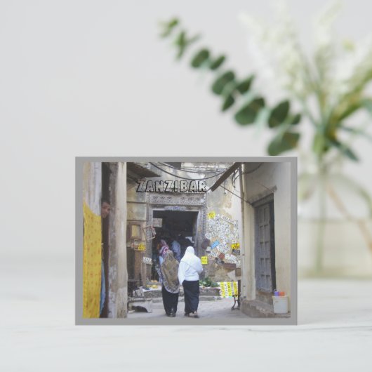 Sansibar Postkarte (Stehend Vorderseite)
