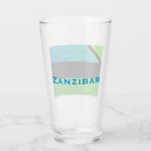 Sansibar, Tansania Glas (Rückseite)