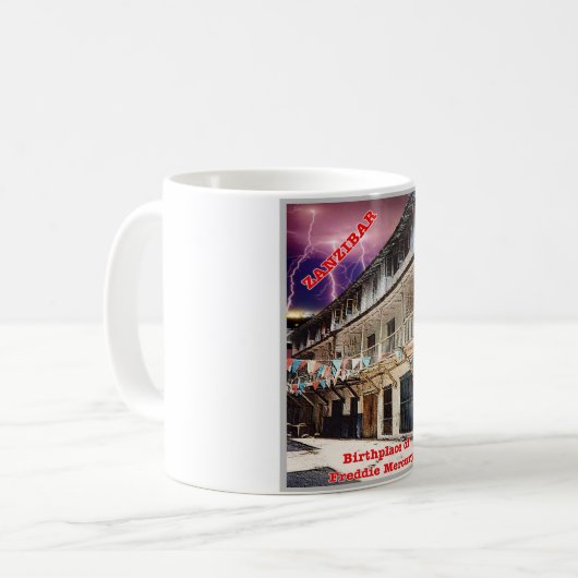 Sansibar - Tansania - Kaffeetasse (Vorderseite Links)