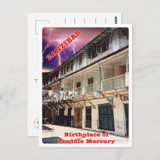 Sansibar - Tansania - Postkarte (Vorne/Hinten)