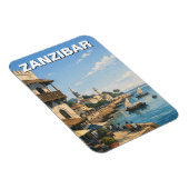 Sansibar Tansania Reise Magnet (Rechte Seite)