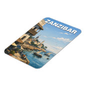 Sansibar Tansania Reise Magnet (Linke Seite)