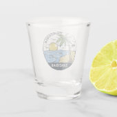Sansibar Tansania Vintag Schnapsglas (Rückseite)