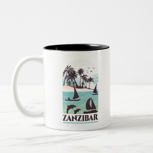 Sansibar Zweifarbige Tasse (Links)