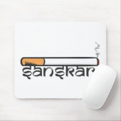 Sanskari Indian Desi Girl oder Junge Sutta Hindi S Mousepad (Mit Mouse)