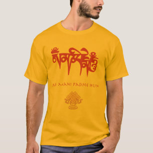 Sanskrit Beschwörungsformel und irgendeine Farbe, T-Shirt
