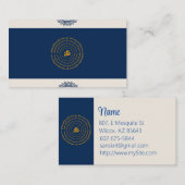 Sanskrit Business Card Visitenkarte (Vorne/Hinten)