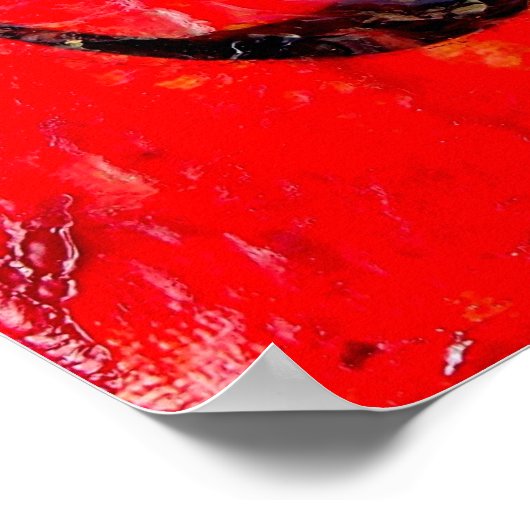 Sanskrit Om Symbol Poster (Ecke)