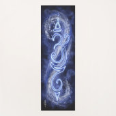 Sanskrit Yogamatte (Vorderseite)