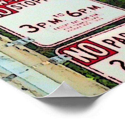 Sansome Dental Poster (Ecke)