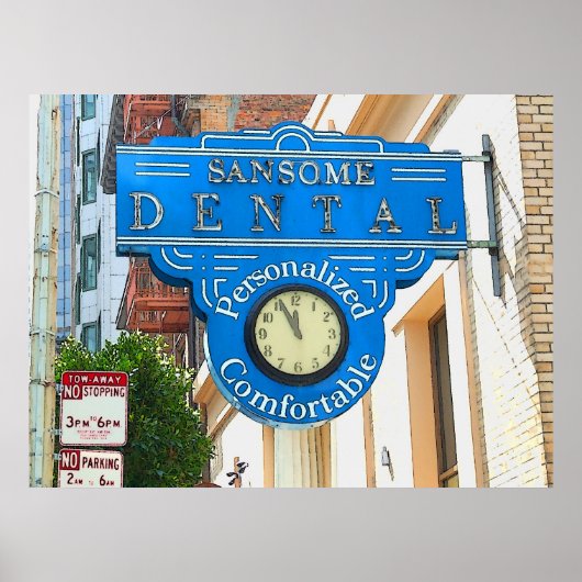 Sansome Dental Poster (Vorne)