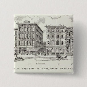 Sansome East Side California und Sacramento Button