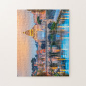 Sant Angelo Bridge Rom Italien Jigsaw Puzzle (Vertikal)