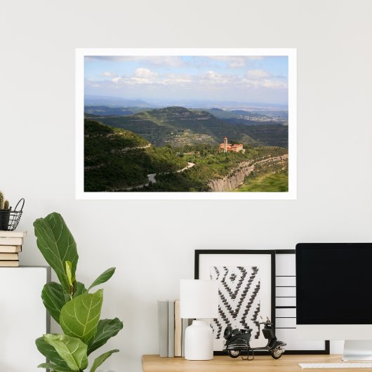 Sant Benet de Montserrat Poster (Heimbüro)
