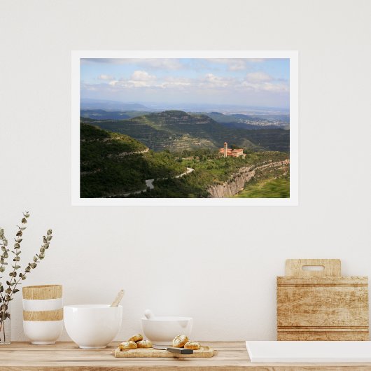 Sant Benet de Montserrat Poster (Küche)