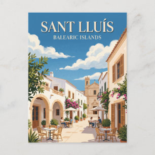 Sant Lluís Spanien Postkarte